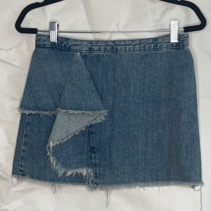 ZARA Jean Mini Skirt